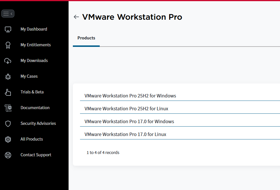 VMWare Workstation Pro下载