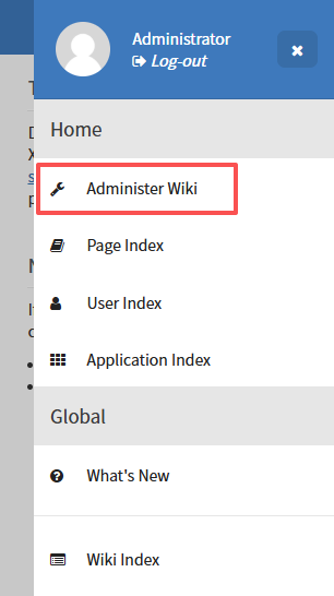 XWIki管理Wiki