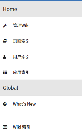 XWiki右侧边栏