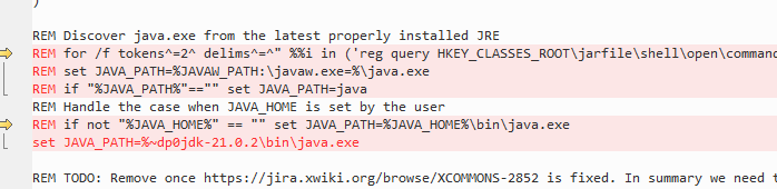 XWIki修改使用的JDK